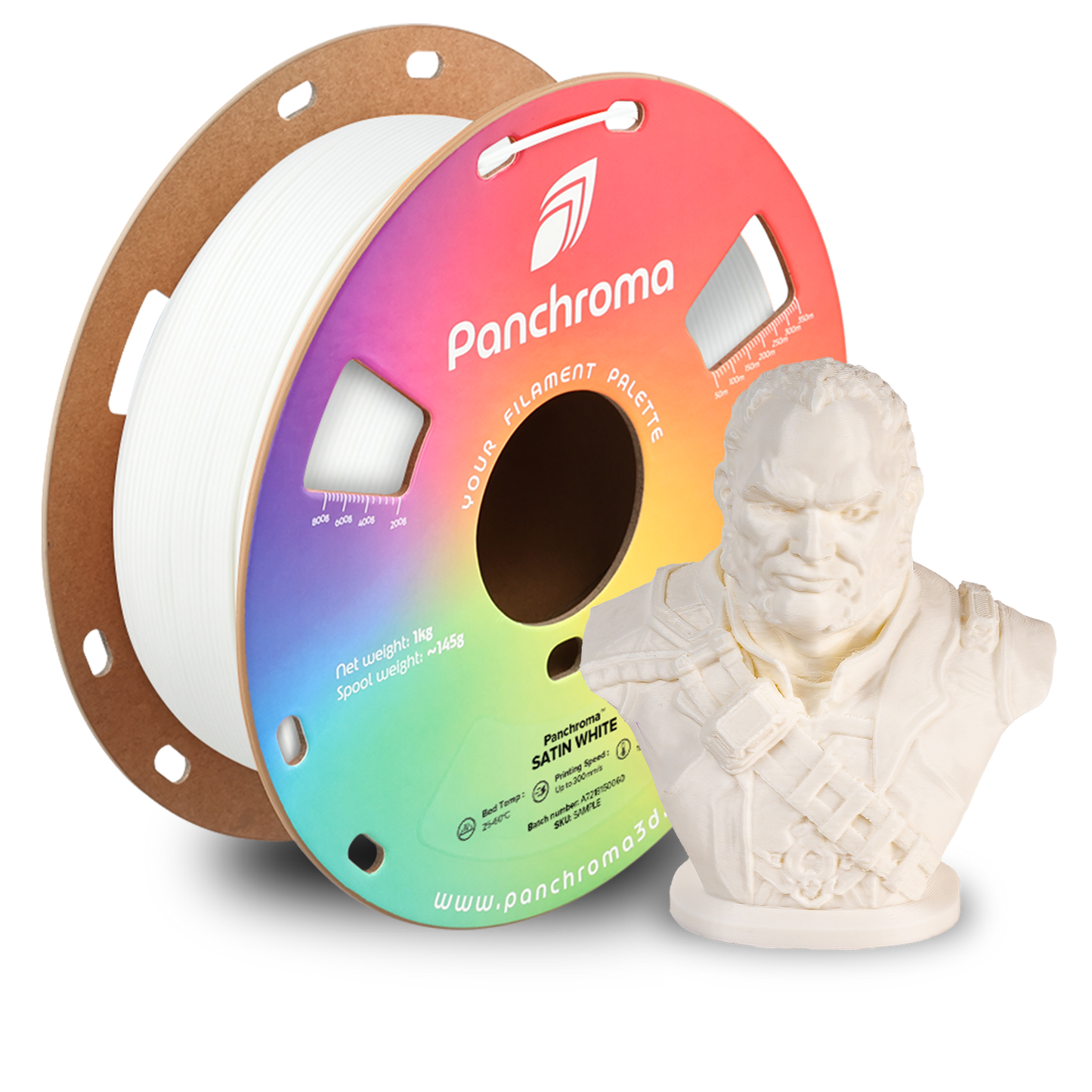 Panchroma™ Satin PLA – 1.75mm 1kg