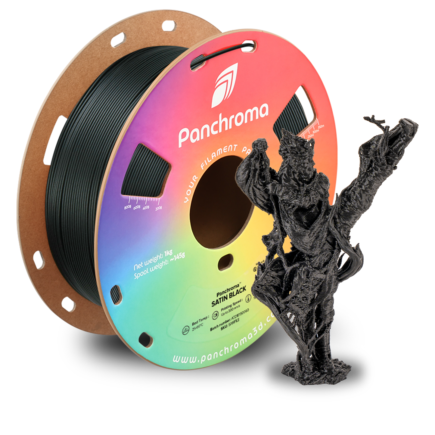 Panchroma™ Satin PLA – 1.75mm 1kg