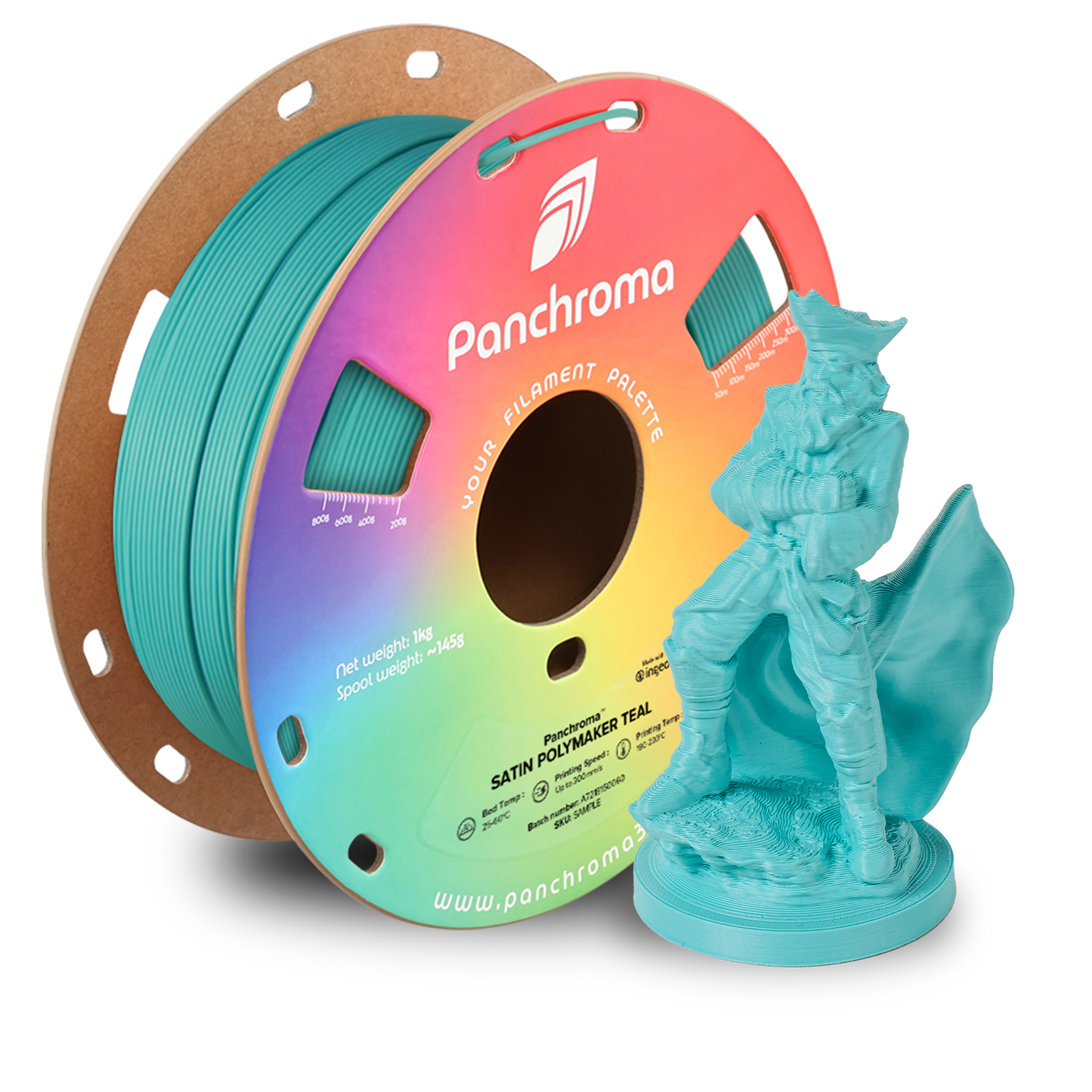 Panchroma™ Satin PLA – 1.75mm 1kg