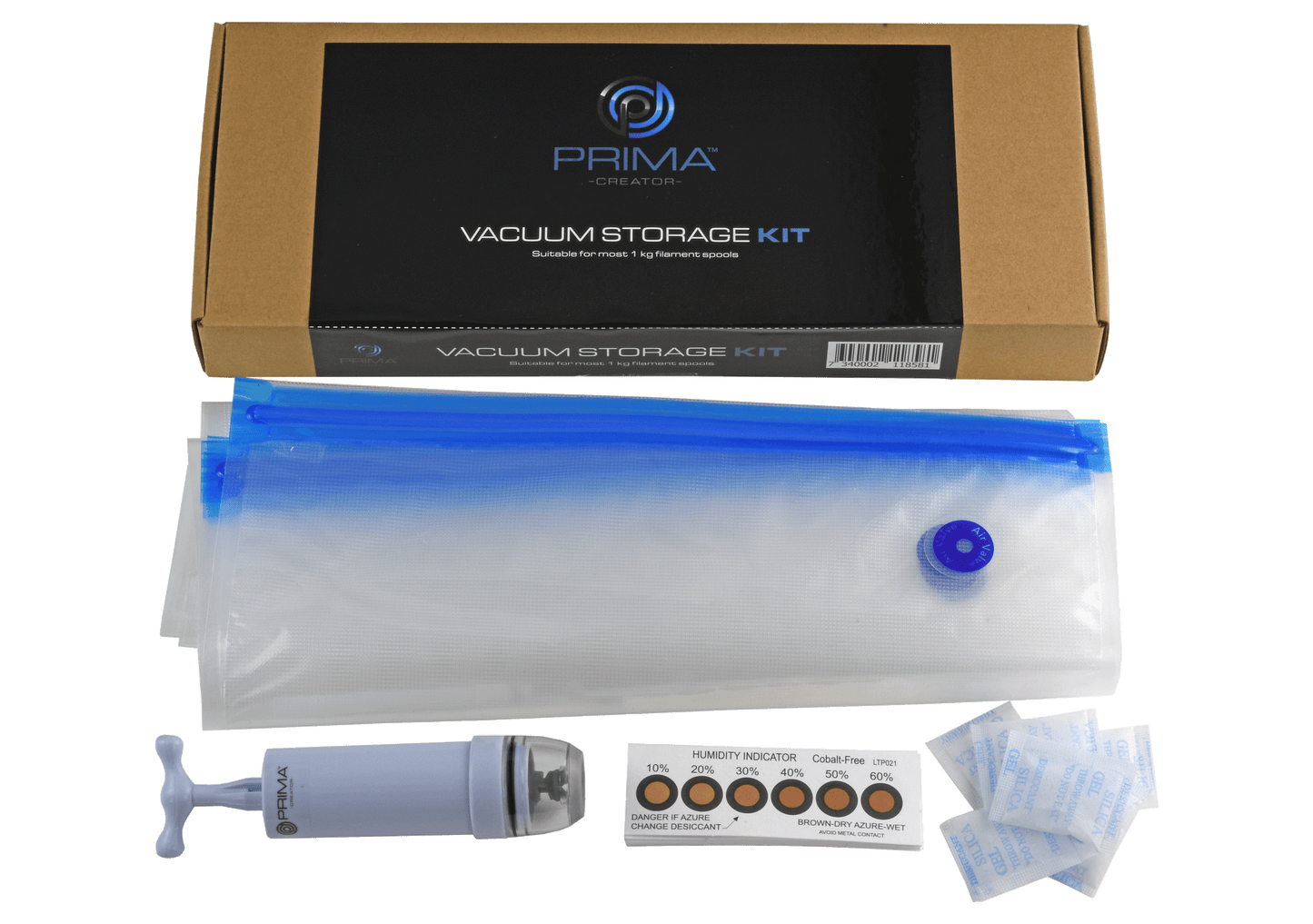 PrimaCreator Air Tight Filament Storage Set