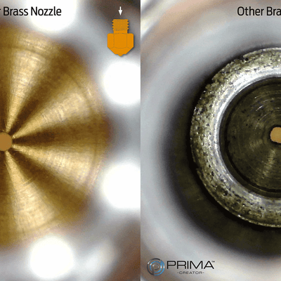 PrimaCreator CR-10S Pro Messing Nozzle