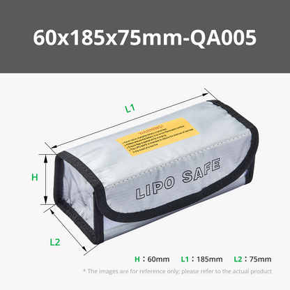 LiPo Battery Fireproof Storage Bag - LiPo Battery Fireproof Storage Bag (1PCS) - QA005