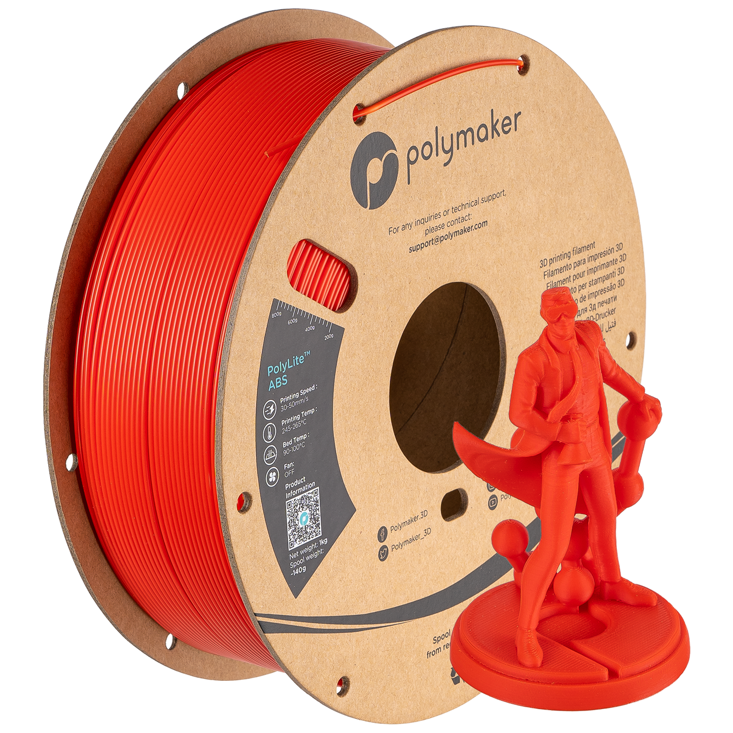 PolyLite™ ABS 1.75mm 1 kg