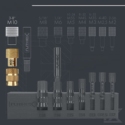 Ruthex Melting Aid for M10 3/8" thread inserts - 1 stk.