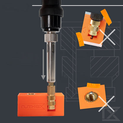 Ruthex Melting Aid for M10 3/8" thread inserts - 1 stk.