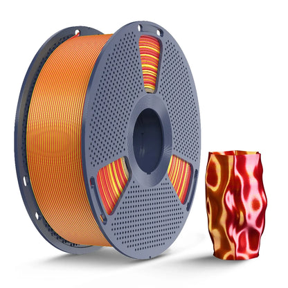 Sunlu Silk PLA+ Multi-colour filament (Dual-colour, Tri-colour & Four-colour) - 1.75mm 1kg