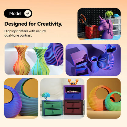 Sunlu PLA Matte Dual Color 1.75mm 1kg