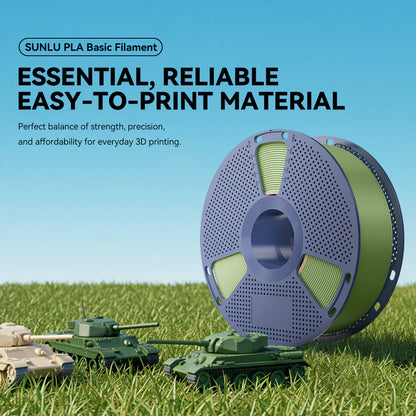 Sunlu PLA Basic Filament - 1.75mm 1kg