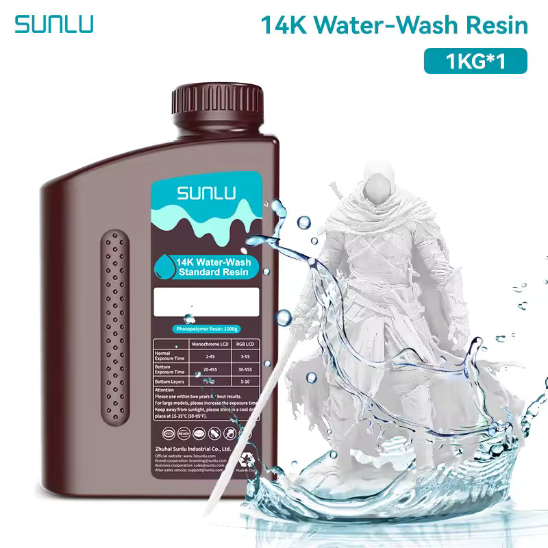 Sunlu 14K Water washable resin