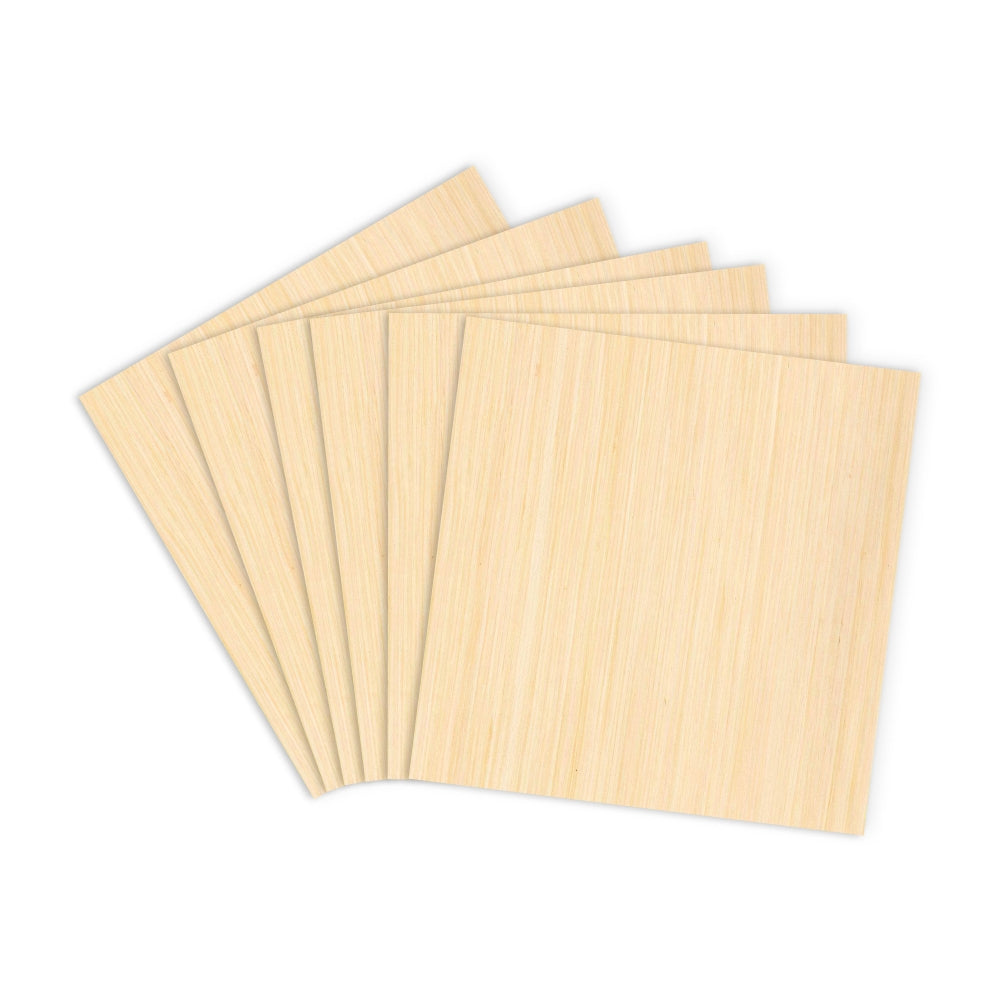1/8" Basswood Plywood (6 stk.)