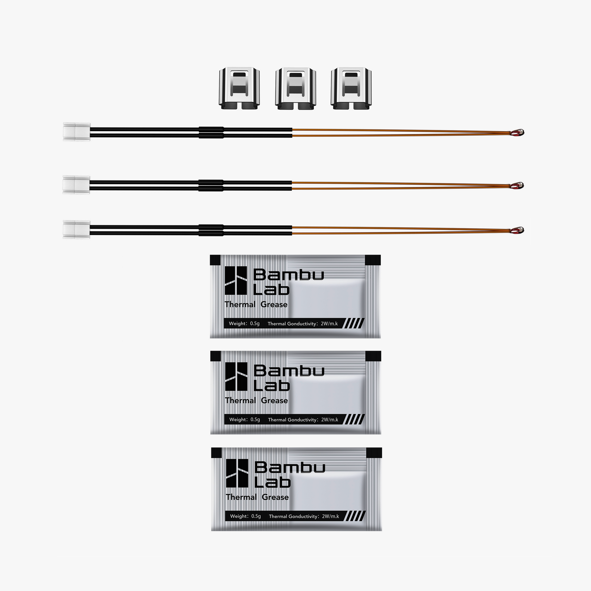 Bambu lab Thermistor 3 stk.   X1C