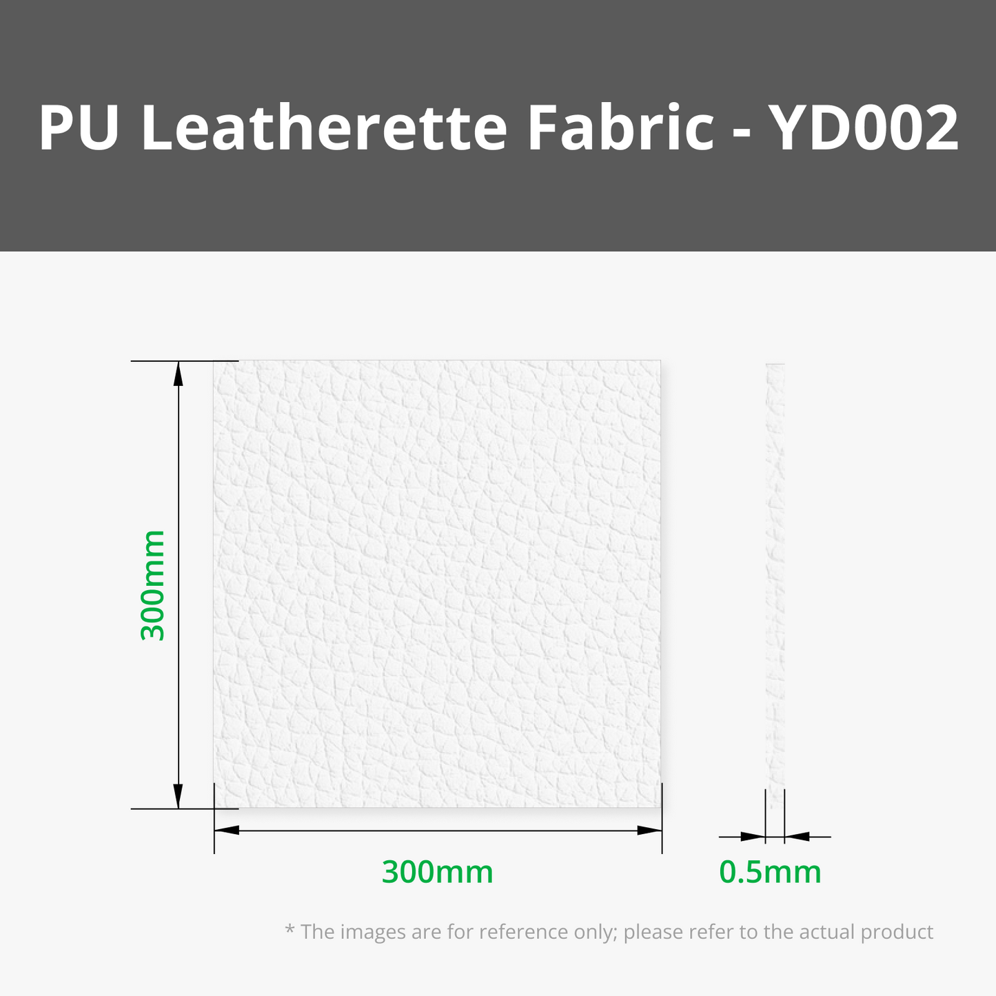 Bambu Lab Pebbled PU Leatherette Fabric 300x300mm (5 pcs.)