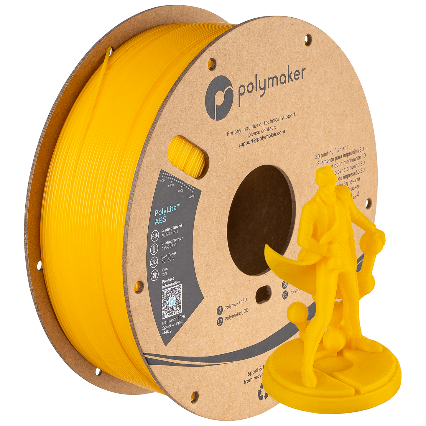 PolyLite™ ABS 1.75mm 1 kg