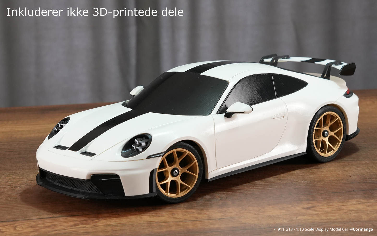 911 GT3 - 1:10 Scale Display Model Car Kit