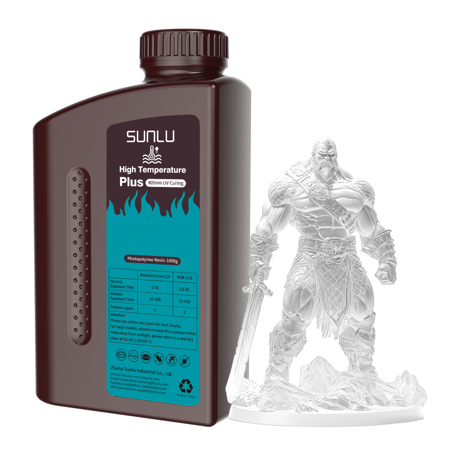 Sunlu High Temp Plus resin