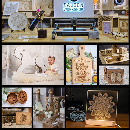 Falcon2 Laser Engraver Honeycomb Workbench 500x500mm