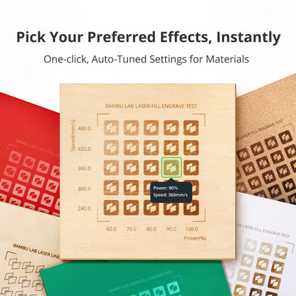 Bambu Lab Basswood Plywood 3mm (6 stk.)