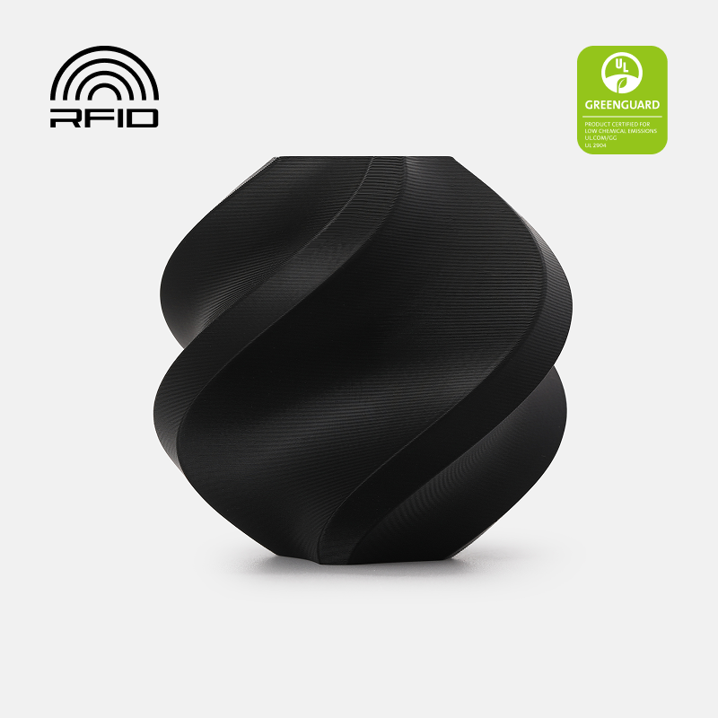 PETG Matte - Black(35101) / Filament with spool / 1kg