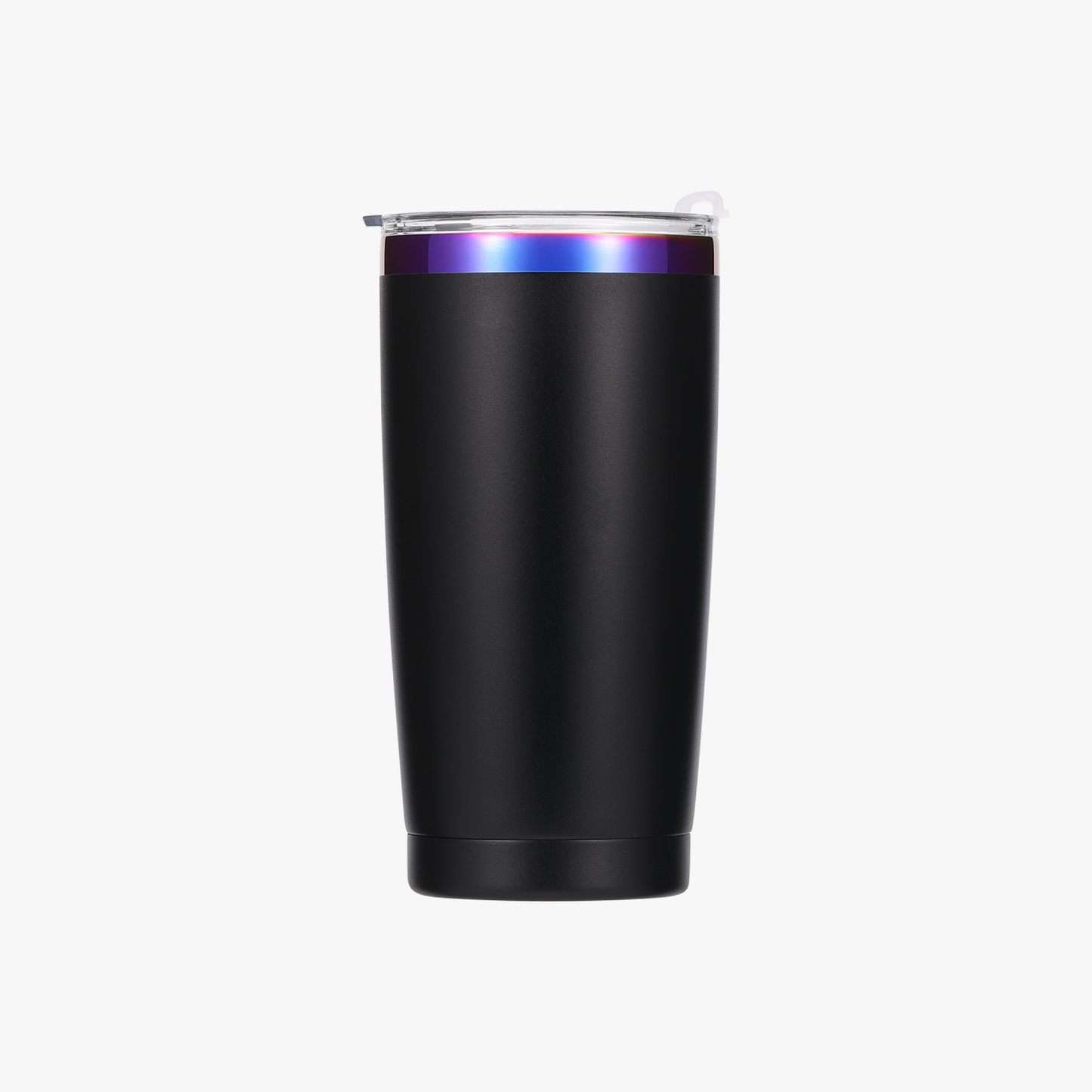 20oz Stainless Steel Tumbler - 20oz Stainless Steel Tumbler - Black to Iridescent - YC015 / Laser Engraving