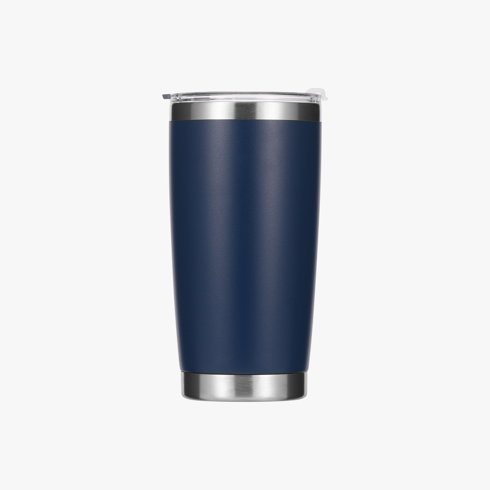 20oz Stainless Steel Tumbler - 20oz Stainless Steel Tumbler - Blue to Silver - YC014 / Laser Engraving