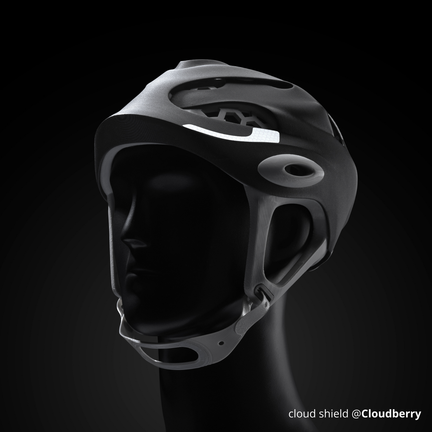 Bambu lab Light Gray Reflective Decal Sheet (5 stk.)