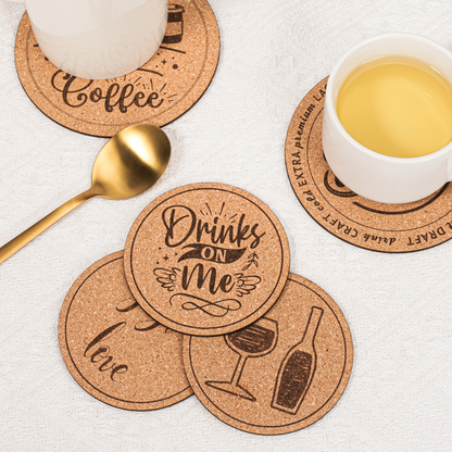 Bambu Lab Cork Sheet 2mm (4 stk.)