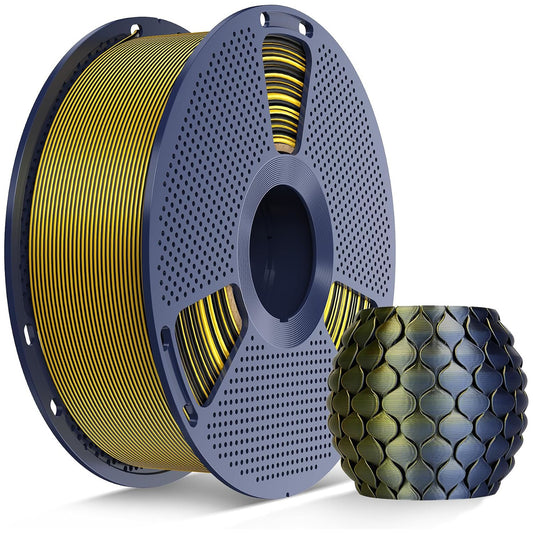 Sunlu Silk PLA+ Multi-colour filament (Dual-colour, Tri-colour & Four-colour) - 1.75mm 1kg
