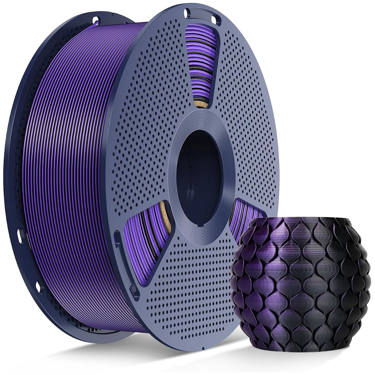 Sunlu Silk PLA+ Multi-colour filament (Dual-colour, Tri-colour & Four-colour) - 1.75mm 1kg