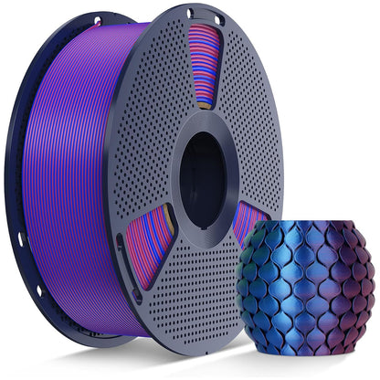 Sunlu Silk PLA+ Multi-colour filament (Dual-colour, Tri-colour & Four-colour) - 1.75mm 1kg