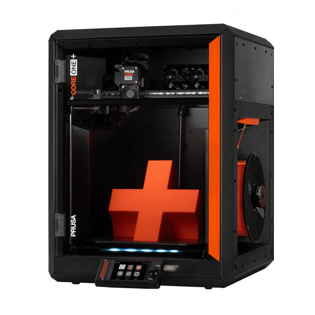 Prusa CORE ONE+ 3D-printer med lukket kabinet