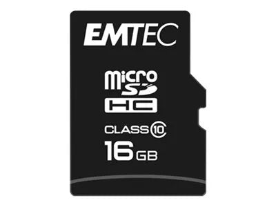 EMTEC - Micro SD HC 16 GB - Klasse 10