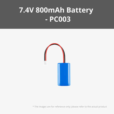 Bambu Lab 14500 7.4V 800mAh Li-ion Battery (1 stk.)