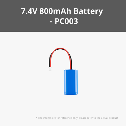 Bambu Lab 14500 7.4V 800mAh Li-ion Battery (1 stk.)