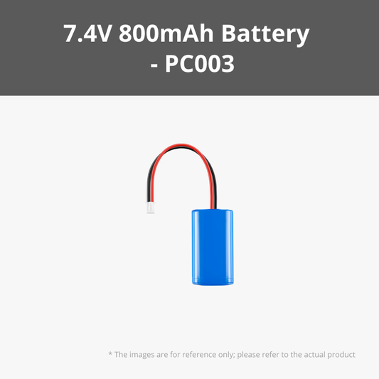 Bambu Lab 14500 7.4V 800mAh Li-ion Battery (1 stk.)