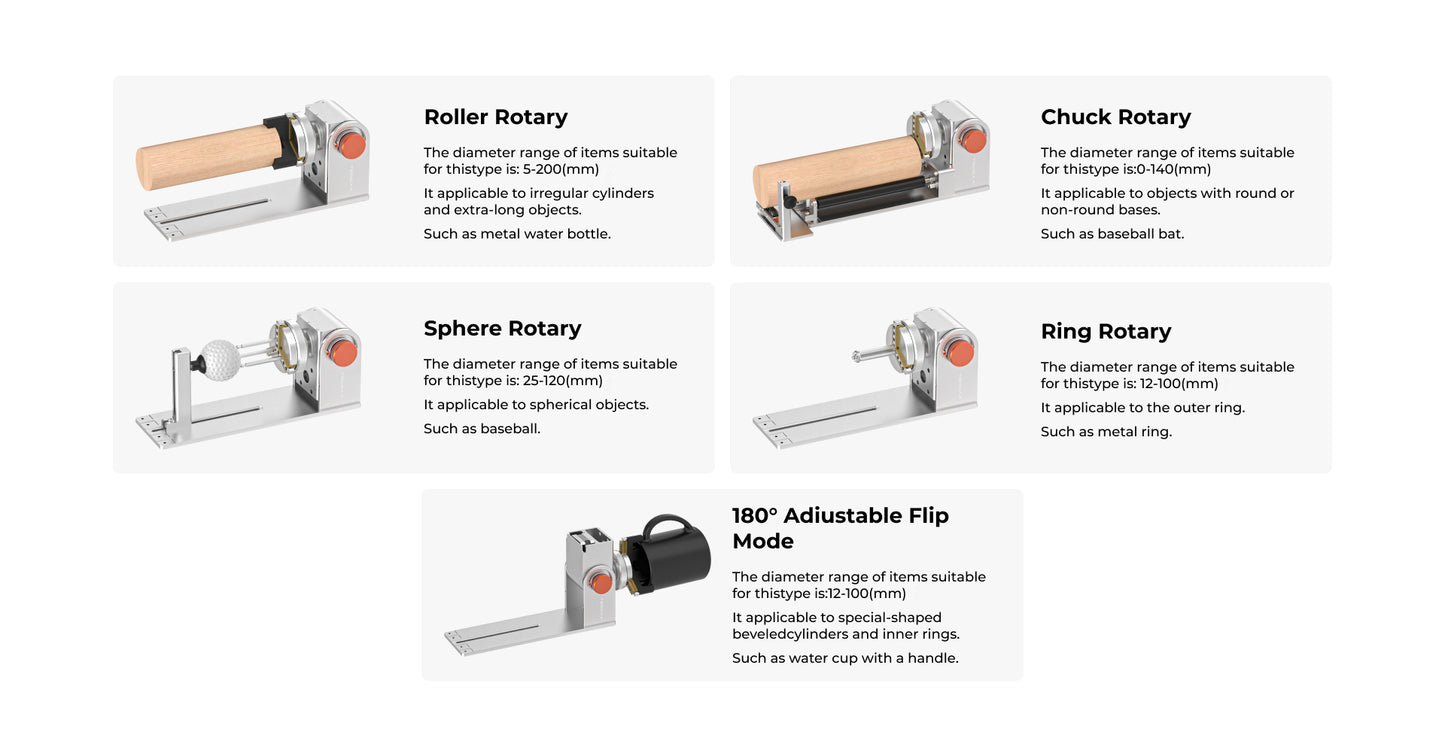 TOOCAA 5-1 Rotary kit