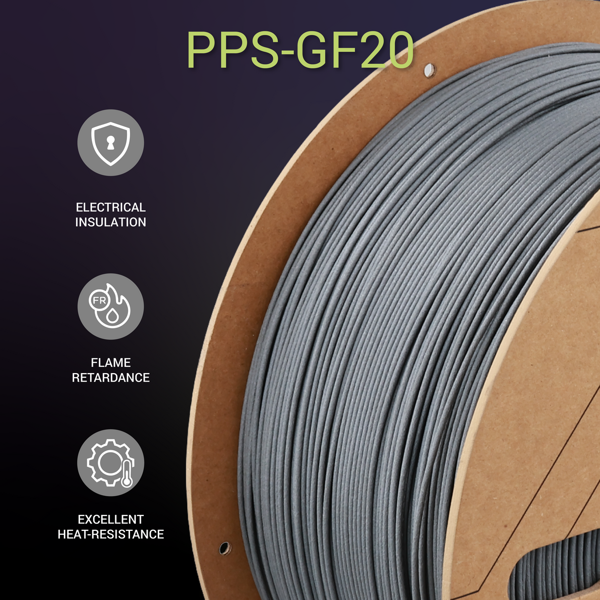 Polymaker Fiberon PPS GF20