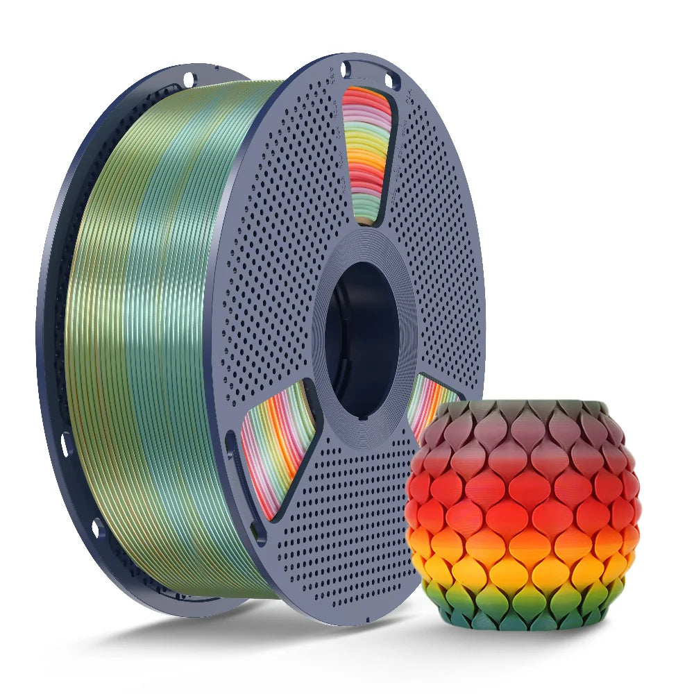 Sunlu Silk PLA+ Rainbow - 1.75mm 1kg