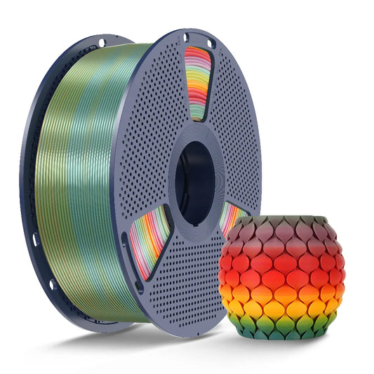 Sunlu Silk PLA+ Rainbow - 1.75mm 1kg