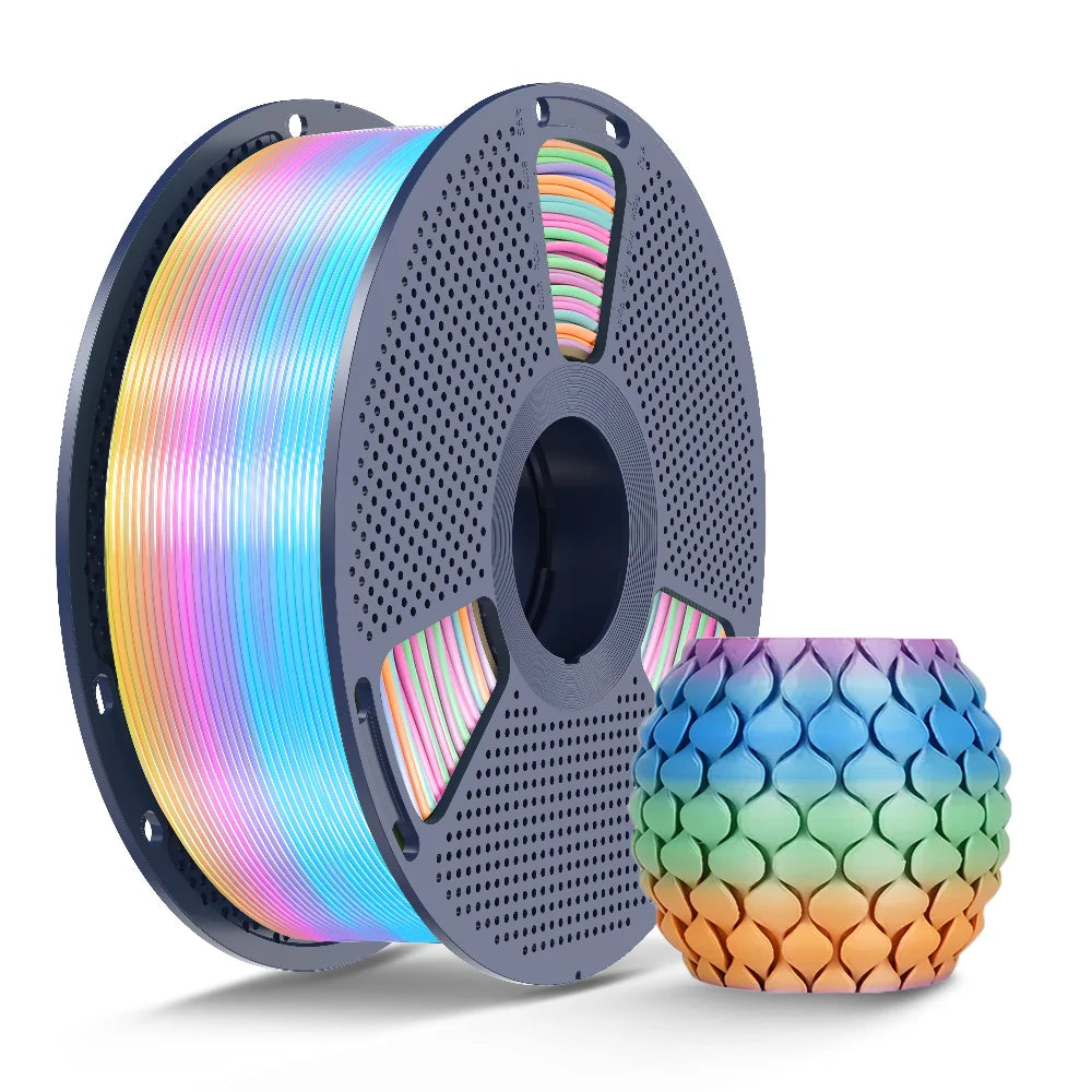 Sunlu Silk PLA+ Rainbow - 1.75mm 1kg