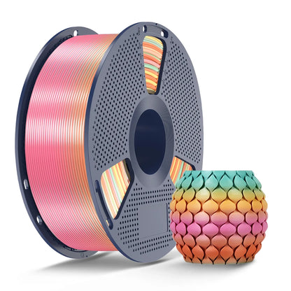 Sunlu Silk PLA+ Rainbow - 1.75mm 1kg