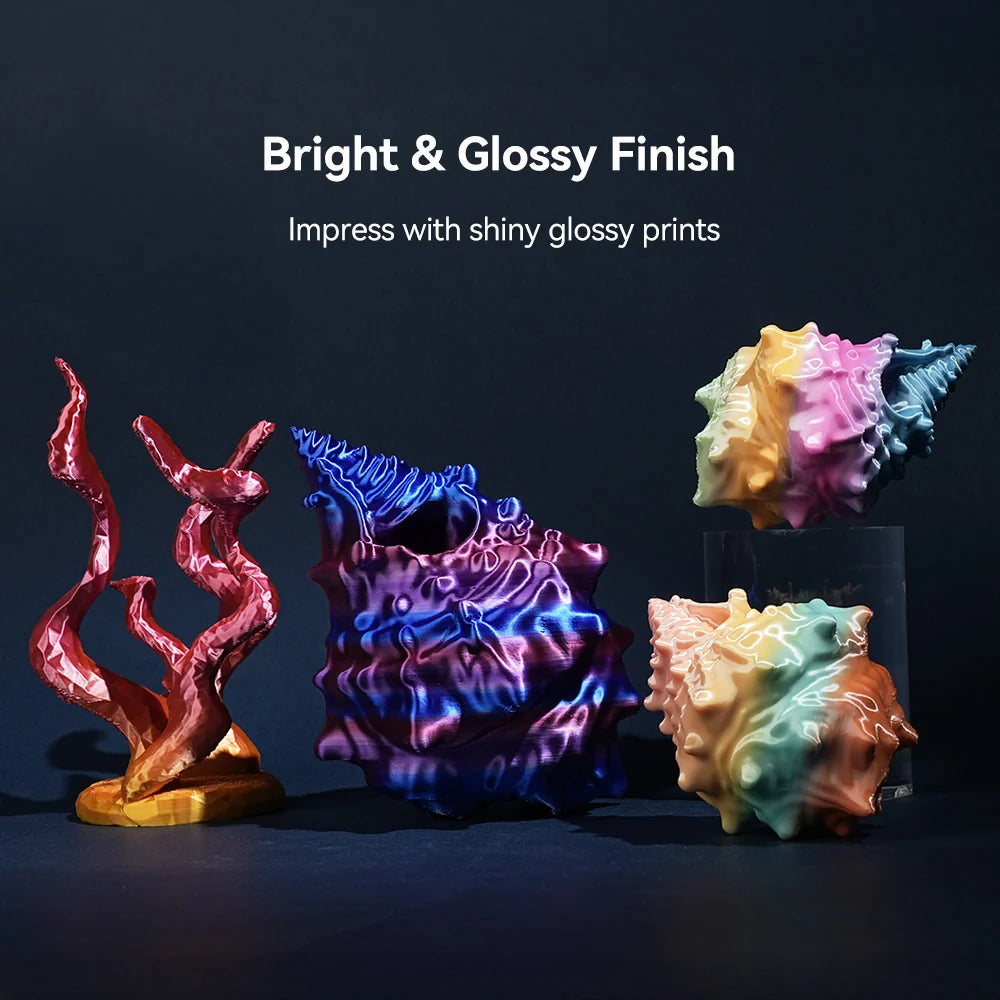 Sunlu Silk PLA+ Rainbow - 1.75mm 1kg