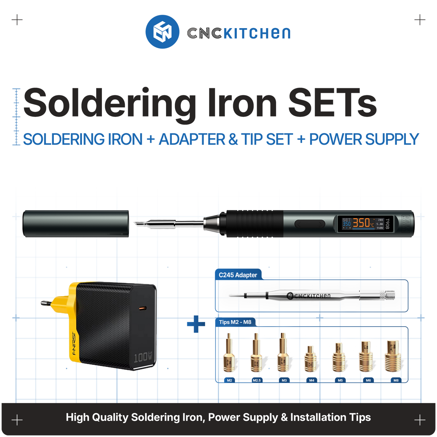 "The Best" Smart Soldering Iron SET