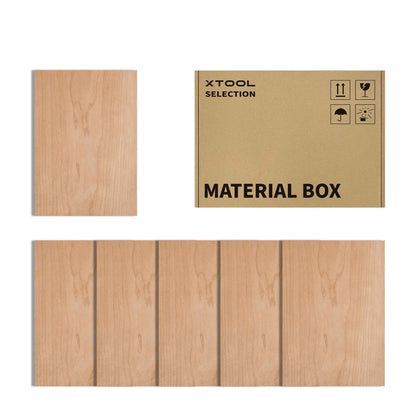 xTool 3 mm Cherry Plywood (6 stk.)