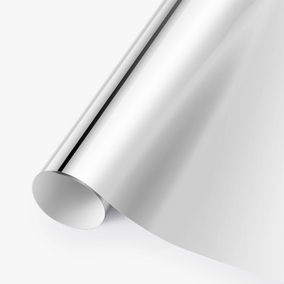 Chrome Foil Heat Transfer Vinyl (10pcs) - Chrome Foil Heat Transfer Vinyl (YG010) / Blade Cutting